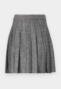 HONARE - Pleated skirt - black structure