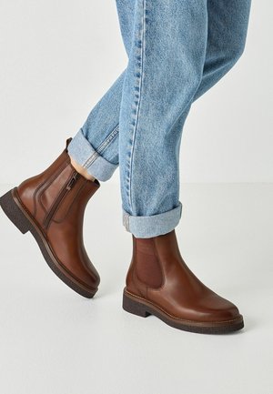 Tamaris, CHELSEA BOOT - Boots à talons - cognac leather