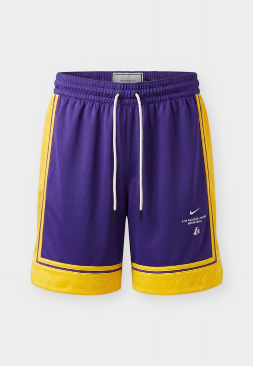 Nike NBA LOS ANGELES LAKERS LAL PRO SHORT - Club wear - field purple/amarillo — foto 5