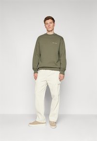 Samsøe Samsøe NORSBRO CREW NECK - Mikina - dusty olive