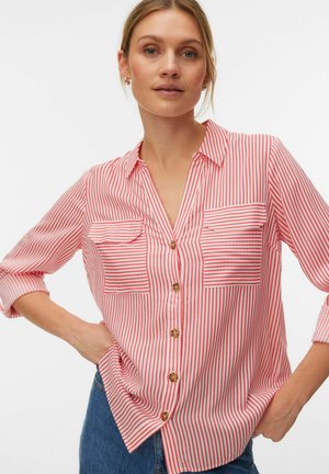 VMBUMPY NEW NOOS - Skjortebluser - coral paradise