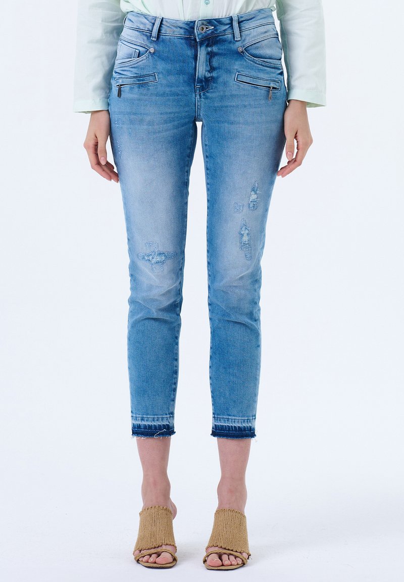 Miracle of Denim - Slim fit jeans - beetle blue, Vergroten