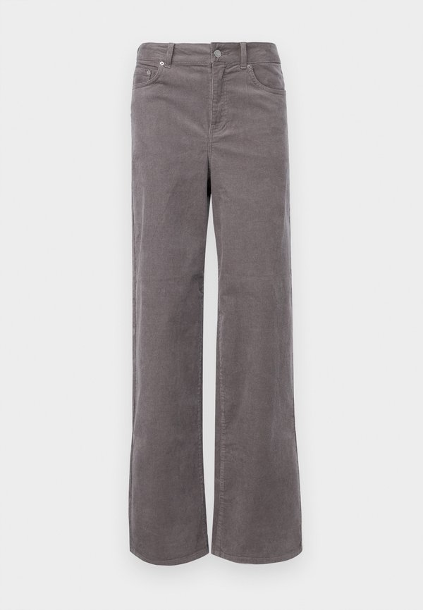 JXGELLY WIDE CORD PANT - Wide Leg - gray flannel2