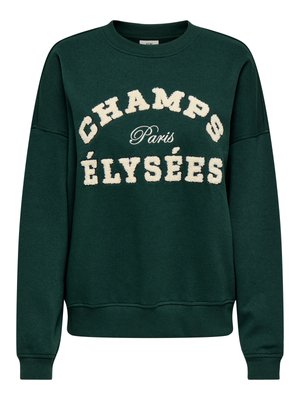 JDY, JDYMESA L/S O-NECK EMB SWEAT JRS NOOS - Sweater - pine grove