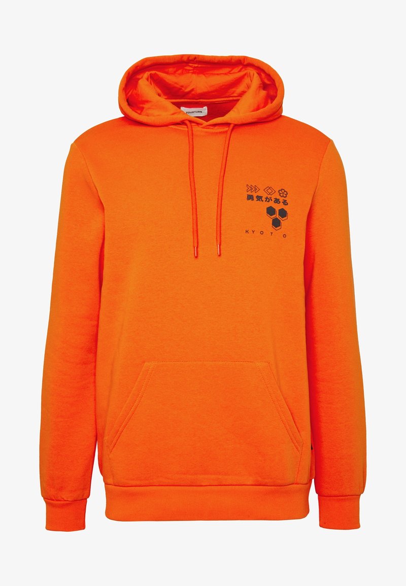 YOURTURN Felpa con cappuccio - orange
