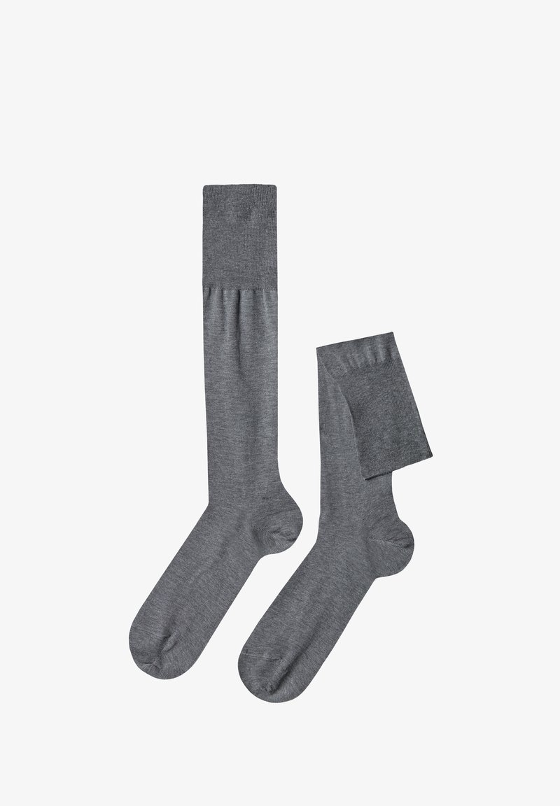 Calzedonia LONG - Podkolenky - grigio medio melange