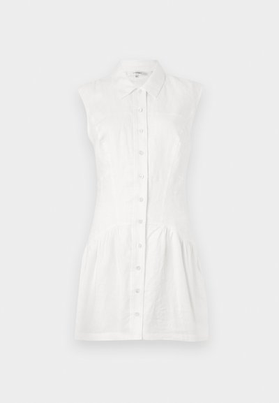 FRAME THE DAY DRESS - Vestido camiseiro - white