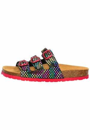 LICO STARLINE - Mules - schwarz bunt