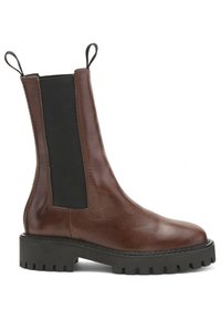 ANGIE CHELSEA - Bottes - dark brown