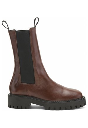 ANGIE CHELSEA - Botas - dark brown