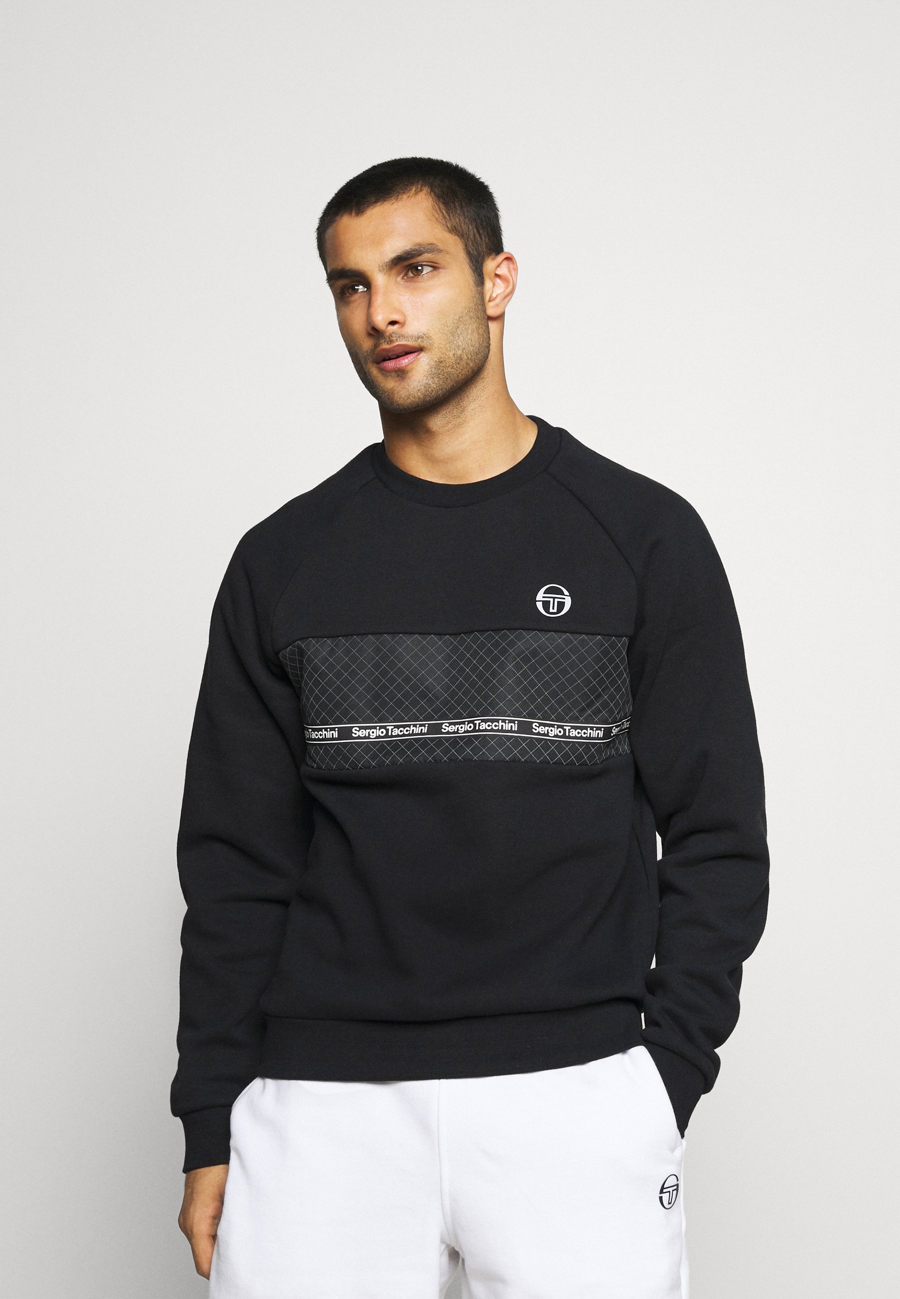 Sergio Tacchini NORTY CREWNECK - Sudadera - black/silver/antracita -  Zalando.es