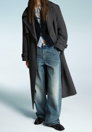 Bershka, Trench - grey