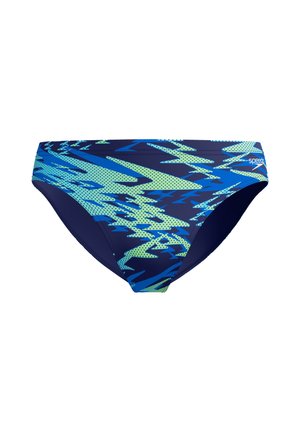 Speedo HYPERBOOM PRINT BRIEF 2.5" - Slip - peacoat deep sapphire