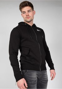 Wrong Friends VERONA - Sudadera con cremallera - zwart