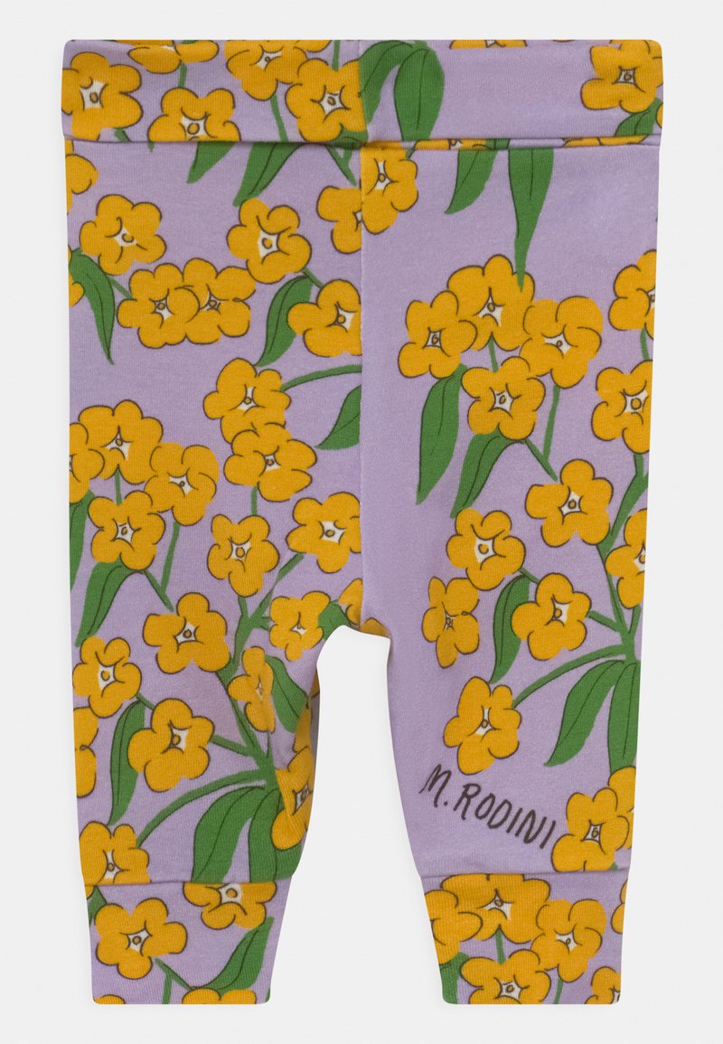 Kinder Bekleidung | Mini Rodini ALPINE FLOWERS Leggings Hosen purple/lila - WN73144 Kinder Bekleidung | Mini Rodini ALPINE FLOWERS Leggings Hosen purple/lila - WN73144