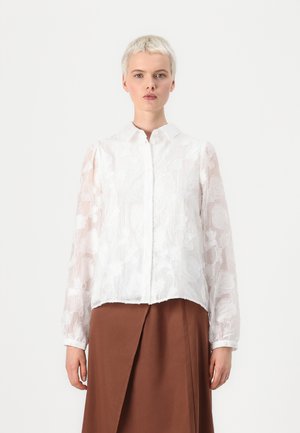 Pieces PCJALA SHIRT - Camicia - cloud dancer