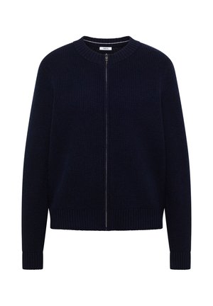 Cecil, CARDIGAN IN UNIFARBE MIT REISSVERSCHLUSS - Cardigan - urban dark blue