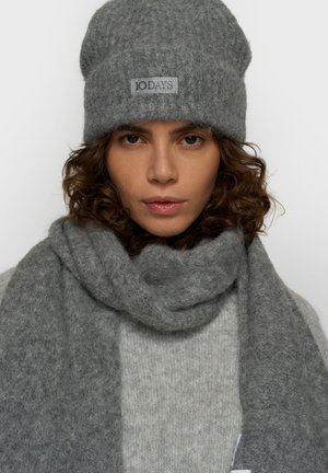 10DAYS, 10DAYS ACCESSORIES HAIRY BEANIE - Berretto - grey melee