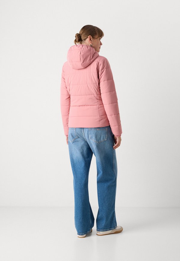 SLIM HOODED JACKET - Light jacket - tahiti berry3