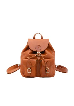 SHOULDER - Zaino - cognac