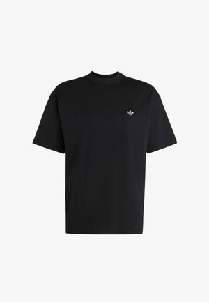 adidas Originals, ADIDAS ORIGINALS TREFOIL ESSENTIALS LOOSE DROPPED SHOULDER TEE - T-shirts basic - black