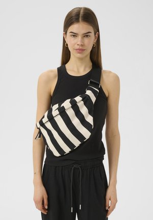 Bum bag - whisper white   black
