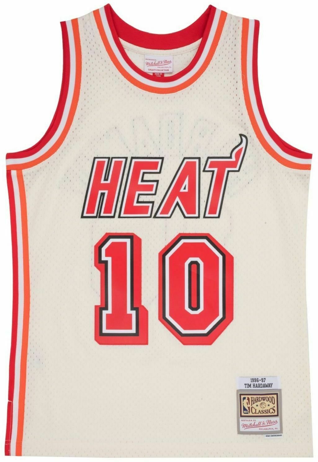 Maillot Swingman Mitchell & Ness Des Miami Heat Tim Hardaway 1996 97