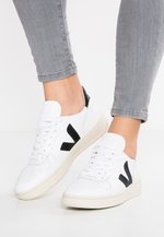 Sneakers laag - extra white/black