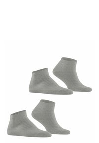 Esprit EASY RIB 2-PACK - Socken - light grey