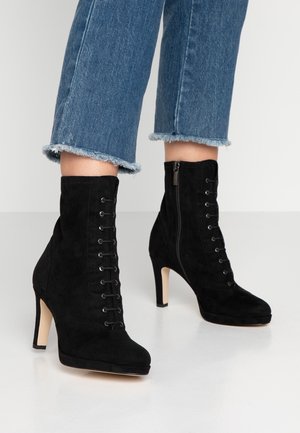 Tamaris Stivaletti con tacco - black