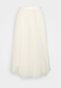 KNEE LENGTH SKIRT - Trapecinis sijonas - cream white