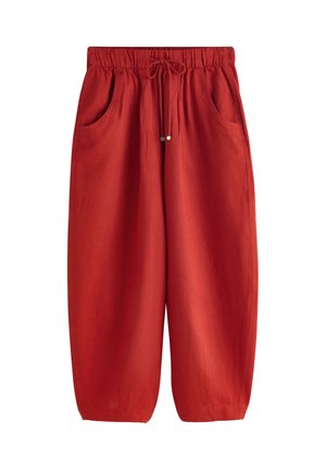 Next, Stoffhose - rust red