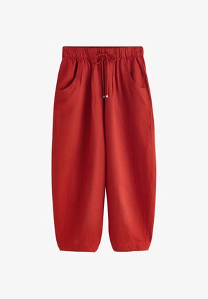 Next, Stoffhose - rust red
