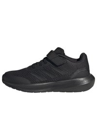 adidas Performance - FALCON 3.0 ELASTIC LACE STRAP - Hardloopschoenen neutraal - core black   core black   core black Miniatuurafbeelding 1