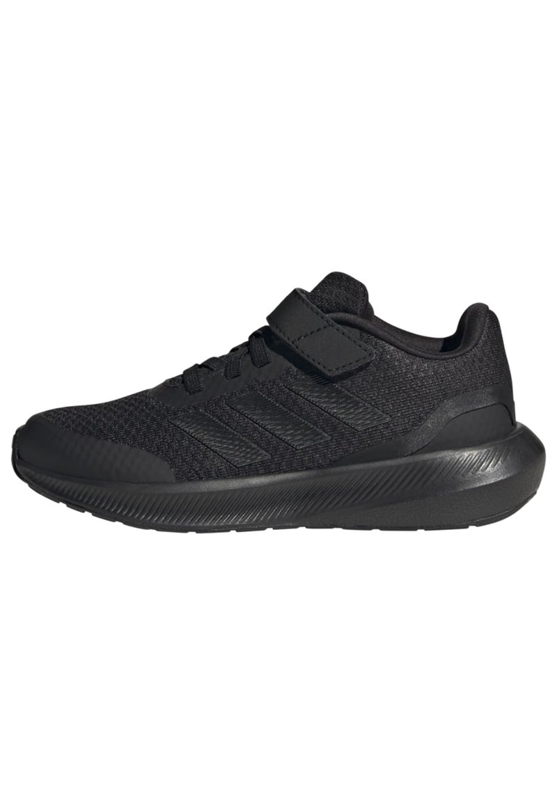 adidas Performance FALCON 3.0 ELASTIC LACE STRAP - Zapatillas running asfalto - core black   core black   core black