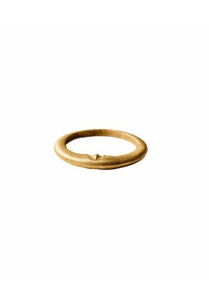 DE Y FORMA DE LUNA - Anillo - gold colored