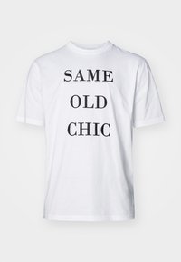 T-shirt con stampa - fantasia bianco