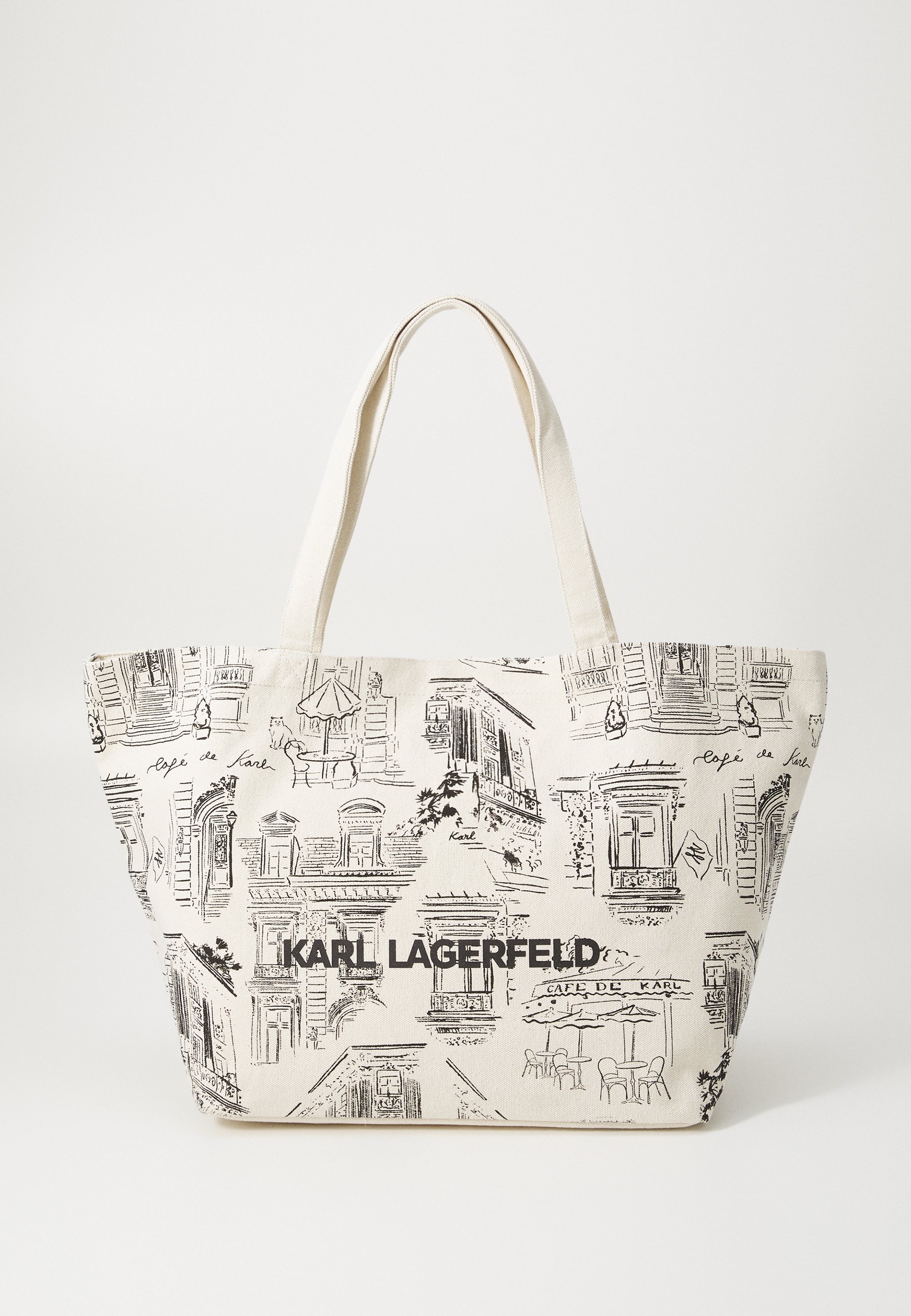 KARL LAGERFELD x JORGE PARRA ALL-OVER PRINT - Shopping bag