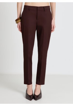Calliope PANTALONE LUNGO TINTA UNITA - Stoffhose - cioccolato scuro