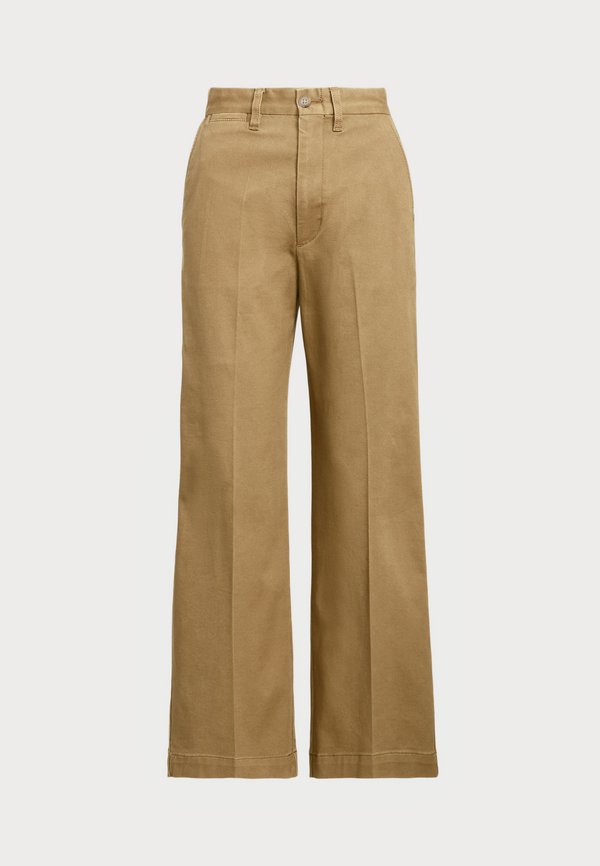 CHINO WIDE LEG TROUSER - Trousers - montana khaki3