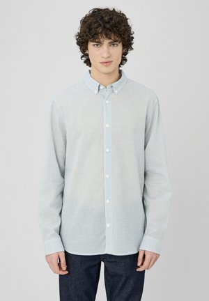 À CARREAUX SEERSUCKER - Chemise - bleu foncé