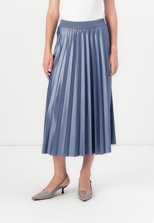 VINITBAN MIDI  - A-Linien-Rock - vintage indigo