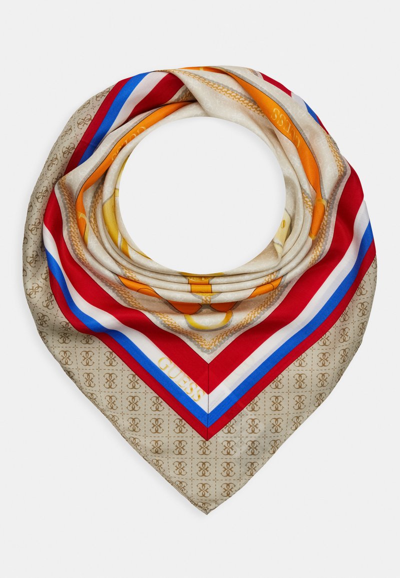 Guess Printed Foulard Foulard Taupe Zalando Co Uk