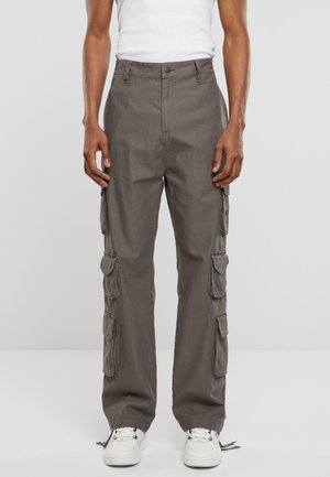 Pantaloni cargo - anthracite