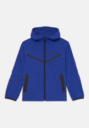 TECH - Zip-up sweatshirt - deep night/black