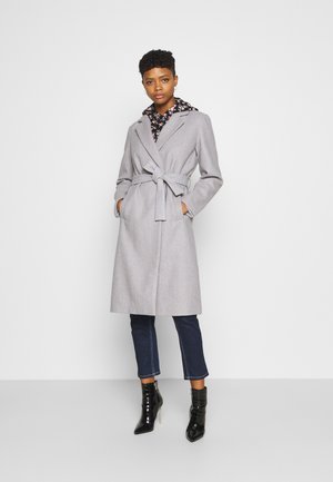 VIPAKA COOLEY TIE BELT - Mantel - light grey melange