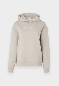 HERO LOGO HOODIE - Sweatshirt - silver