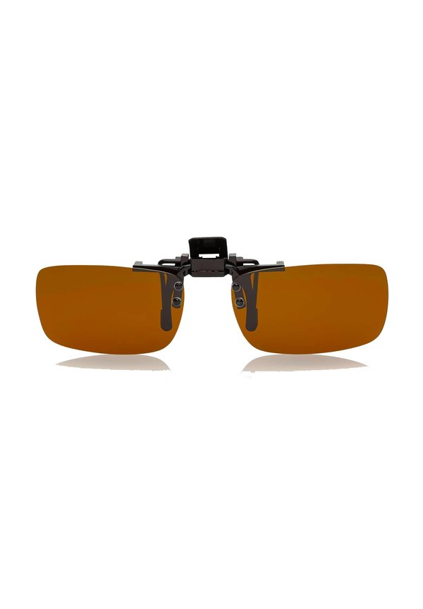 AUFSATZ CLIP ON  - Sonnenbrille - braun