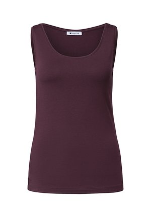Street One, BASIC TOP - Débardeur - rustic rouge