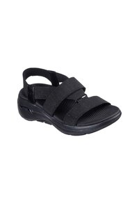 Skechers GO WALK ARCH FIT - PLEASANT - Sandalias de senderismo - black